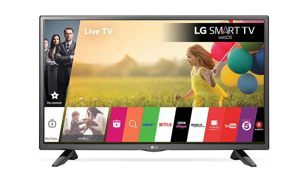 Телевизор LG (Smart TV, WI-FI, Веб-браузер, 32 дюйма)